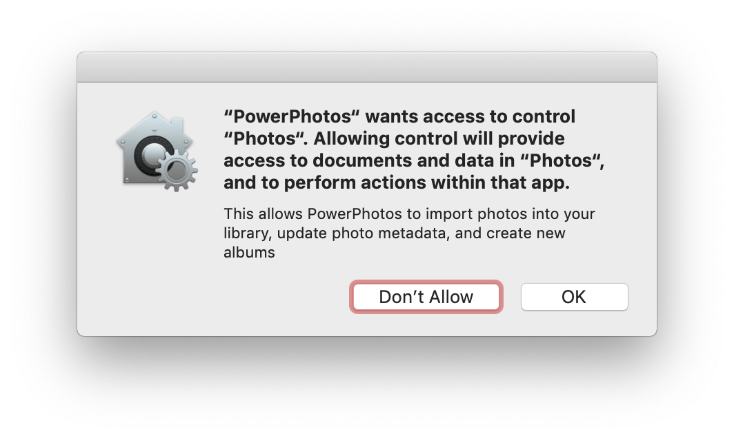 does powerphotos keep metadata